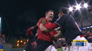 Bruce's walk-off RBI double