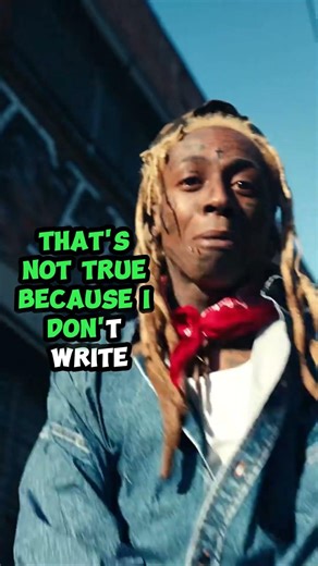 Lil Wayne Hasn’t Used a Pen in 20 Years! 🖊️🚫 (Mind-Blowing) #rap #shorts #lilwayne