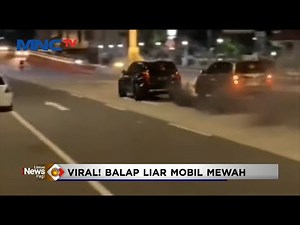 Viral! Aksi Balap Liar Mobil Mewah di Solo Jawa Tengah #LintasiNewsPagi 21/08