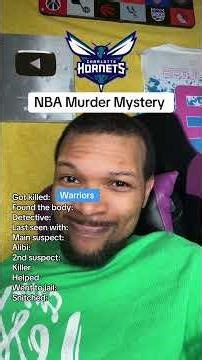 NBA Murder Mystery: Who Ended His Career? 👀