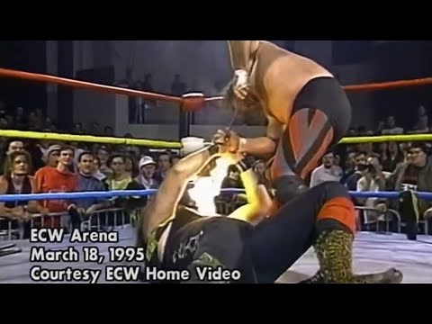 ECW Terry Funk & Sandman vs Cactus Jack & Dean Douglas