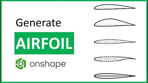 How to Quickly Generate Airfoils in Onshape CAD | Daniel Christadoss