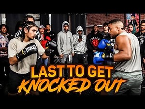 LAST TO GET KNOCKED OUT WINS $1000 SAC VS STOCKTON!