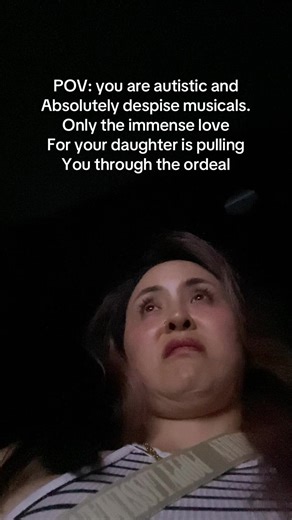 I always take me daughter to shows because I want her to experience everything in life. Seeing smile in her face is the best thing in the world. Today I took her to her first (and my) musical. I absolutely despise and loathe musicals. As an autistic person I don’t understand why everyone keeps breaking out into songs every scene, I can not handle second embarrassment (that obviously the talented actors would not feel. Just me) and I get too fixated and distracted with facts I don’t need to focus