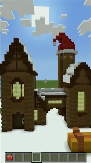 Day 126 :: Santa’s workshop :: creative Minecraft building