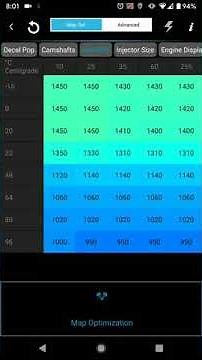 Fuelpak FP3 128" Base Map Setup