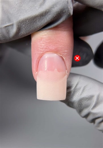 The Secret to Slim Extensions on Wide, Fan-Shaped Nails