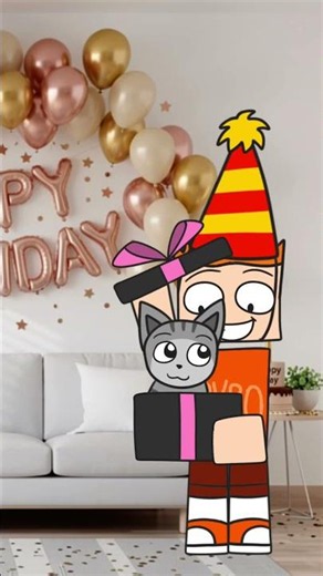 Pyro's Birthday Gift Surprise! 🐱🎁 | Paradise of Sweetness