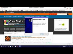 Downloading and Installing Code::Blocks
