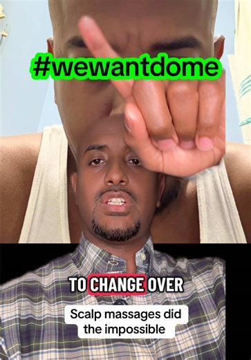 #wewantdome Green screen: old photo of my scalp after the rupture—right temporal region swollen, asymmetrical, with that hard, permanent lump from the hematoma that never fully reabsorbed. Years ago blood vessels ruptured on my right and left temporal side, forming a hematoma—a pool of clotted blood outside the vessel. The body walled it off with fibrous tissue, then it calcified over time into a firm, unmovable mass under the scalp. Doctors said surgery was the only fix—once calcified, it can’t