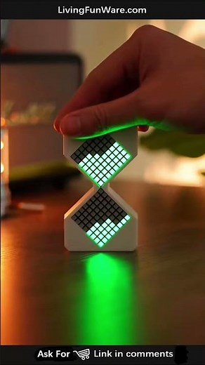 Cyber Electronic Hourglass — Light Up the Sense of Time on Your Desk