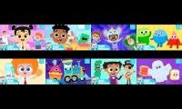Mix of 8 videos from youtube : 8 Childrens Songs from ABCmouse.com