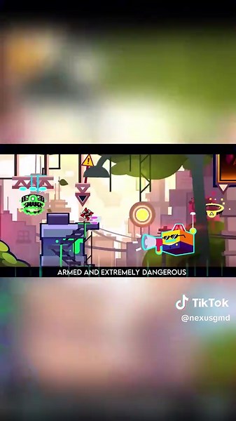 Exploring Geometry Dash with Gangster Rap Beats