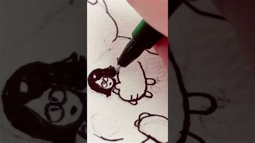 ¡Dibujo rápido de Mei Lee en panda rojo! Fan art de Turning Red en acuarela