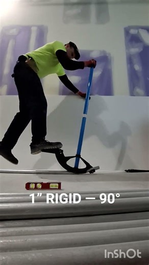 How to Bend 1 Inch Rigid Conduit 90 Degrees