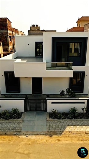 Modern Minimalist Box House Construction | Empty Plot to Dream Home 🏡 Step-by-Step Build