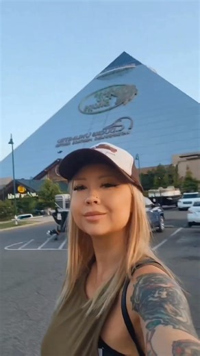 You can stay overnight at the largest pyramid in America: the Bass Pro shop in Memphis, TN