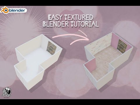 Easy Textured for SIMS 4 BLENDER scenes!!