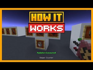 HOW THE GEIGER COUNTER WORKS IN MINECRAFT WITH WARIUM