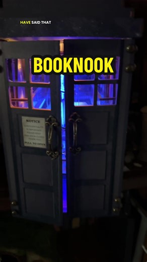 Replying to @Jason Radford638 This DIY book nook kit makes such a gorgeous gift idea #booknook #miniatures #miniature #booknooks