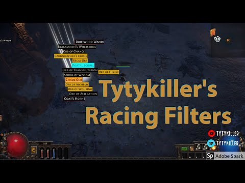 How to download my race filters