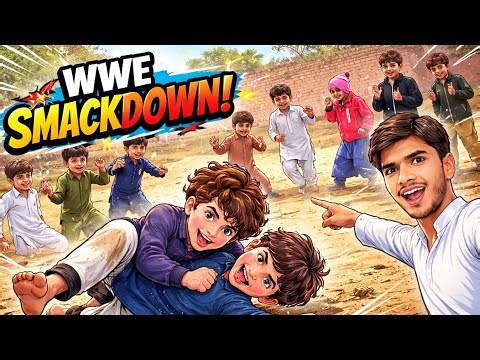 Village WWE SmackDown 😱 Kids Full Action Fight