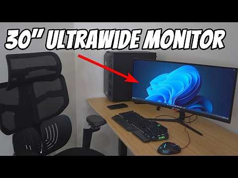 CRUA 30 Inch Ultrawide Curved Monitor Review - sRGB 100HZ
