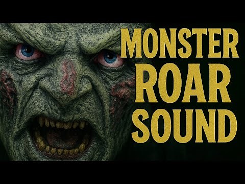Loud Monster Horror Sound Effects 2021