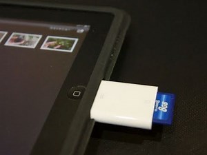 iPadのCamera Connection Kitで写真を取り込んでみた