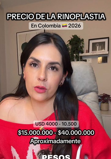 Rinoplastia: precios y consideraciones en Colombia