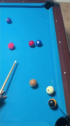 Does this shot need spin? 👀🎱