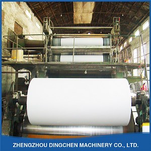 [Hot Item] (DC-1575mm) 5t/D Writing Paper Making Machine (reed as material)