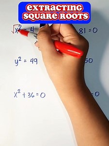22K views · 1.5K reactions | EXTRACTING SQUARE ROOTS‼️ #math #mathteachergon #mathreview #mathtutorials | Math Tutorials | Facebook
