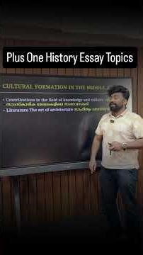 Plus One History Model Exam Essay Topics | Essay Sure Questions