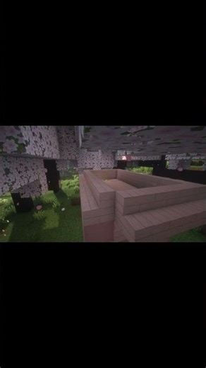 Minecraft | Cozy simple cherry house #shorts