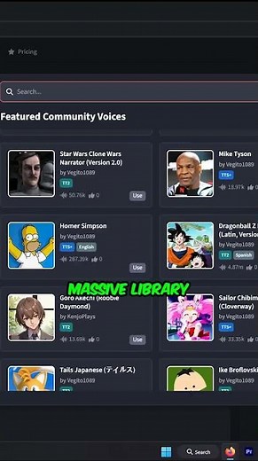 Generate Famous AI Voices — FakeYou.com #shorts