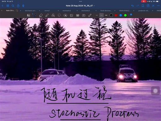 随机过程stochastic process II扩散方程difussion equation，随机过程的熵，核