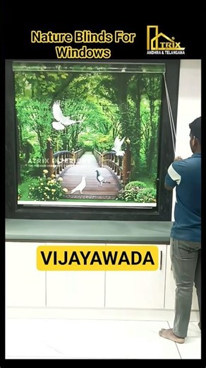 Nature Roller Blinds In Vijayawada ☎️9059459025 #rollerblinds #blinds #customblinds #atrixinteriors
