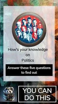 Politics Multiple Choice #20