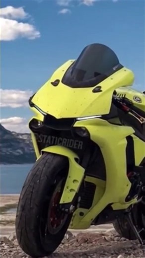 Title: Neon Yellow Beast – Yamaha R1