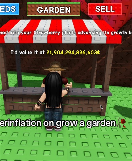 Grow a Garden on Roblox: Hyperinflation Challenge