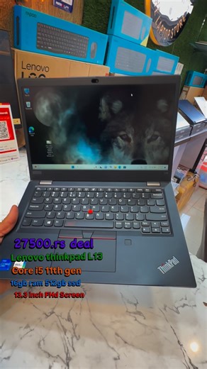 L͟a͟p͟g͟e͟e͟k͟ store on Instagram: "✨ FOR SALE | PREMIUM BUSINESS LAPTOP ✨ 💻 Lenovo ThinkPad L13 ⚡ Core i5 11th Gen 🚀 16GB RAM | 512GB SSD 🖥️ 13.3” Full HD Display 🌟 A+++ Condition 📍 Store Location: Khanyar 📞 Call / WhatsApp: 7006964551 💼 Trusted seller | Quality laptops only 🚚 Shipping available #LenovoThinkPad #ThinkPadL13 #Corei5 #BusinessLaptop #PremiumLaptop UsedLaptop ImportedLaptop LaptopForSale TechDeals LaptopStore Khanyar TrustedSeller APlusCondition 💯✨"