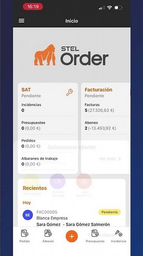 Así es cómo puedes hacer una factura en segundos con STEL Order #facturacion #autonomo #empresa