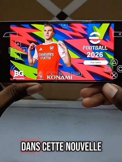 Je vous présente la toute nouvelle version d’eFootball 2026 avec le feeling pur de PES. On retrouve enfin cette physique de balle et ce réalisme qui ont fait l'histoire de Pro Evolution Soccer. Les graphismes sont incroyables, mais c'est le gameplay qui change tout cette année ! 🎮✨ ​La