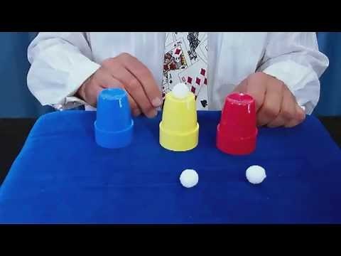 Learn Cups and Balls with this Colorful Set - MagicTricks.com