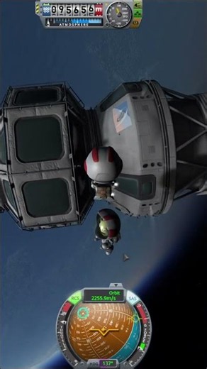 EVA Kerbal Rescue #gaming #space #starwars #rocket #plane #ship #ksp #kerbals #kerbalspaceprogram