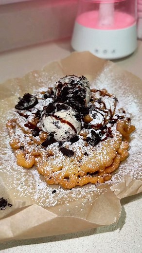 61K views · 178 reactions | Oreo Funnel Cake ✨ Kelly always on...