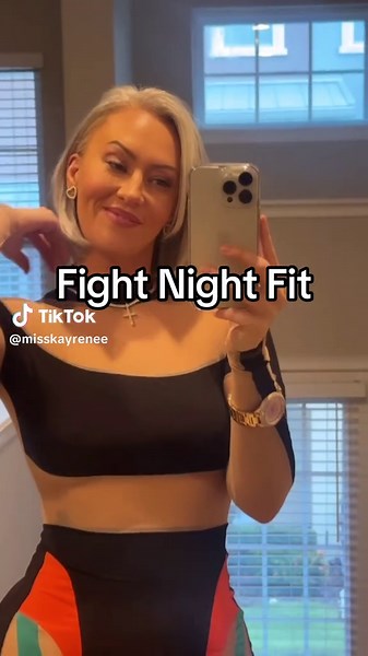 Mesh:Mini w. tattoo pops 🥊 fight.night . . . . #misskayrenee #fy #OOTD