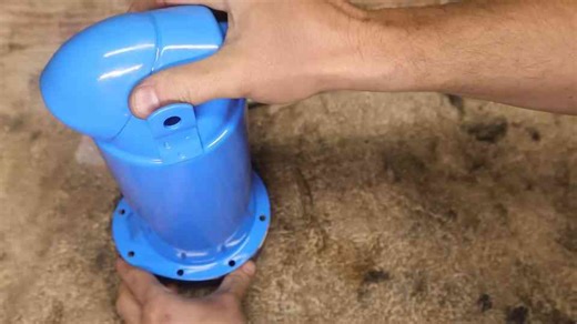 Rusty Old Diesel Oil Pump