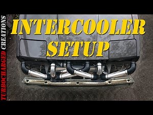 My Z31 300zx Custom Intercooler Setup!